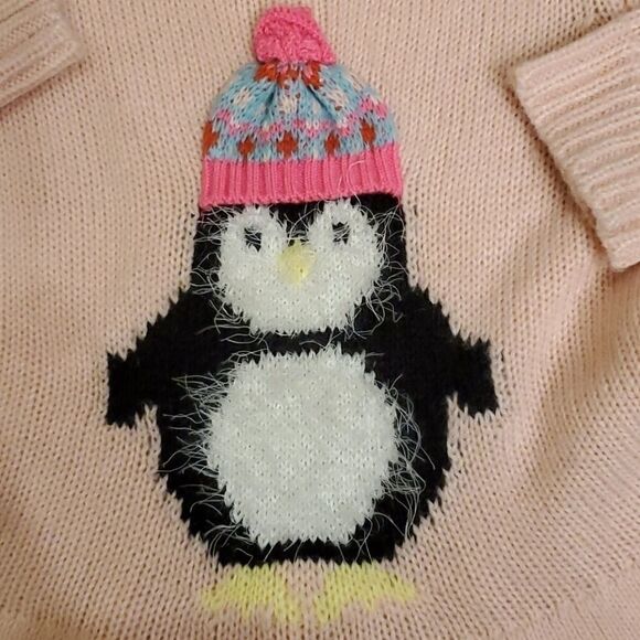 Cat & Jack girl's penguin sweater - Picture 3 of 4